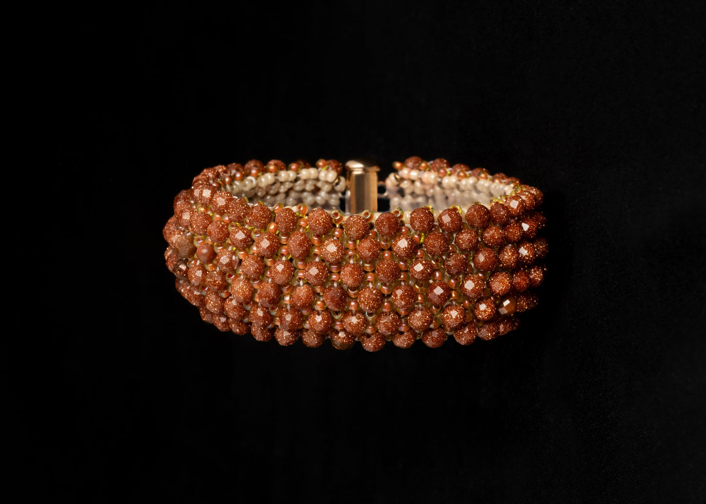 Red Goldstone Bracelet