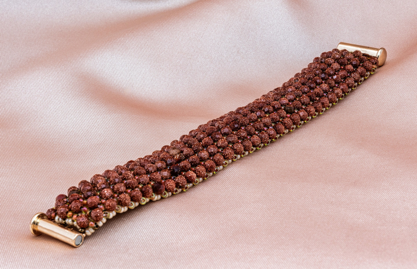 Red Goldstone Bracelet